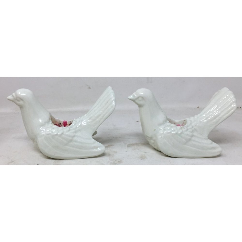 Doves of Peace Candlestick Holders - Set of Two